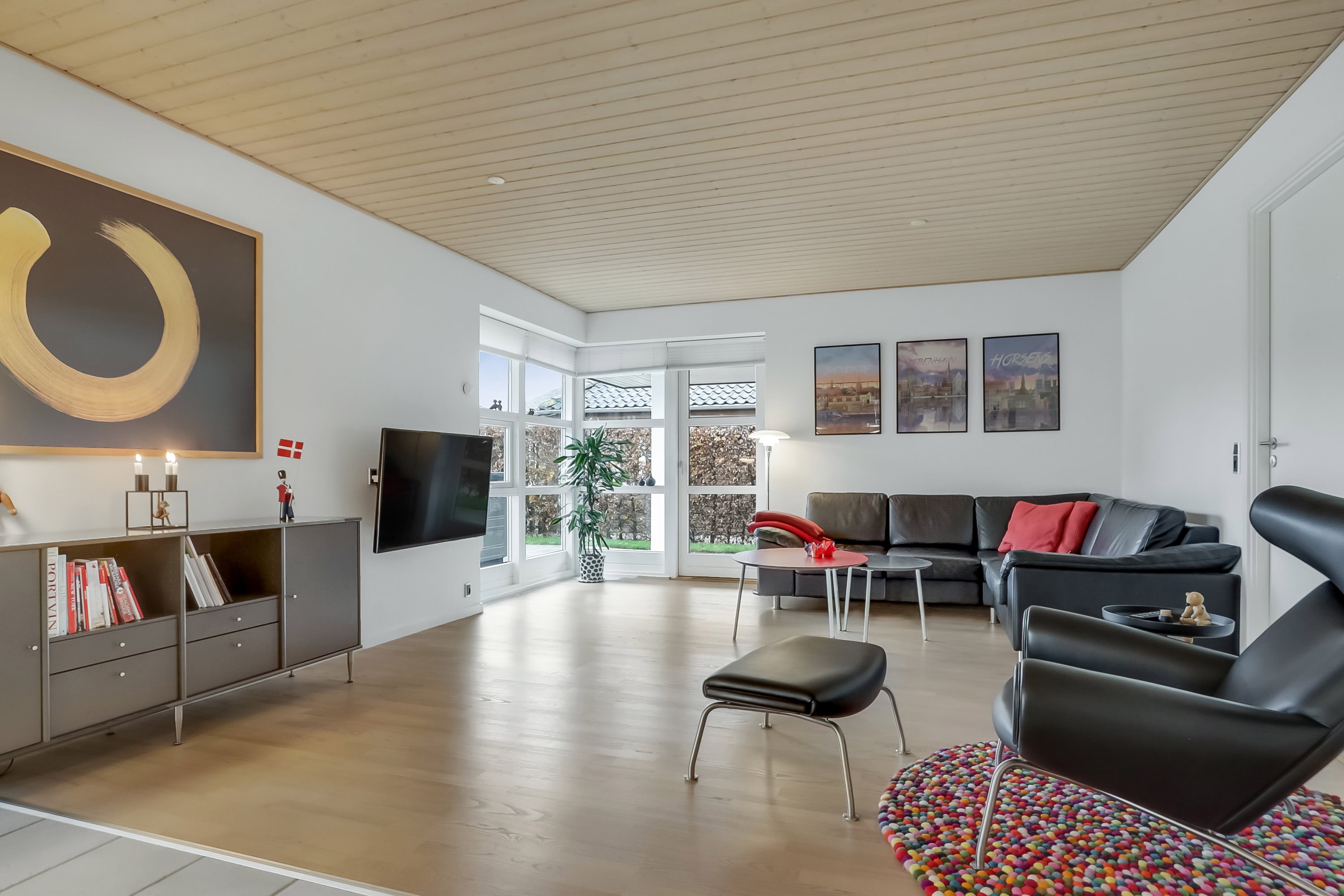 Fremhævet stue billede i fuldskærmstilstand. Billede af Sømarken 151, Ollerup, 5762 Vester Skerninge