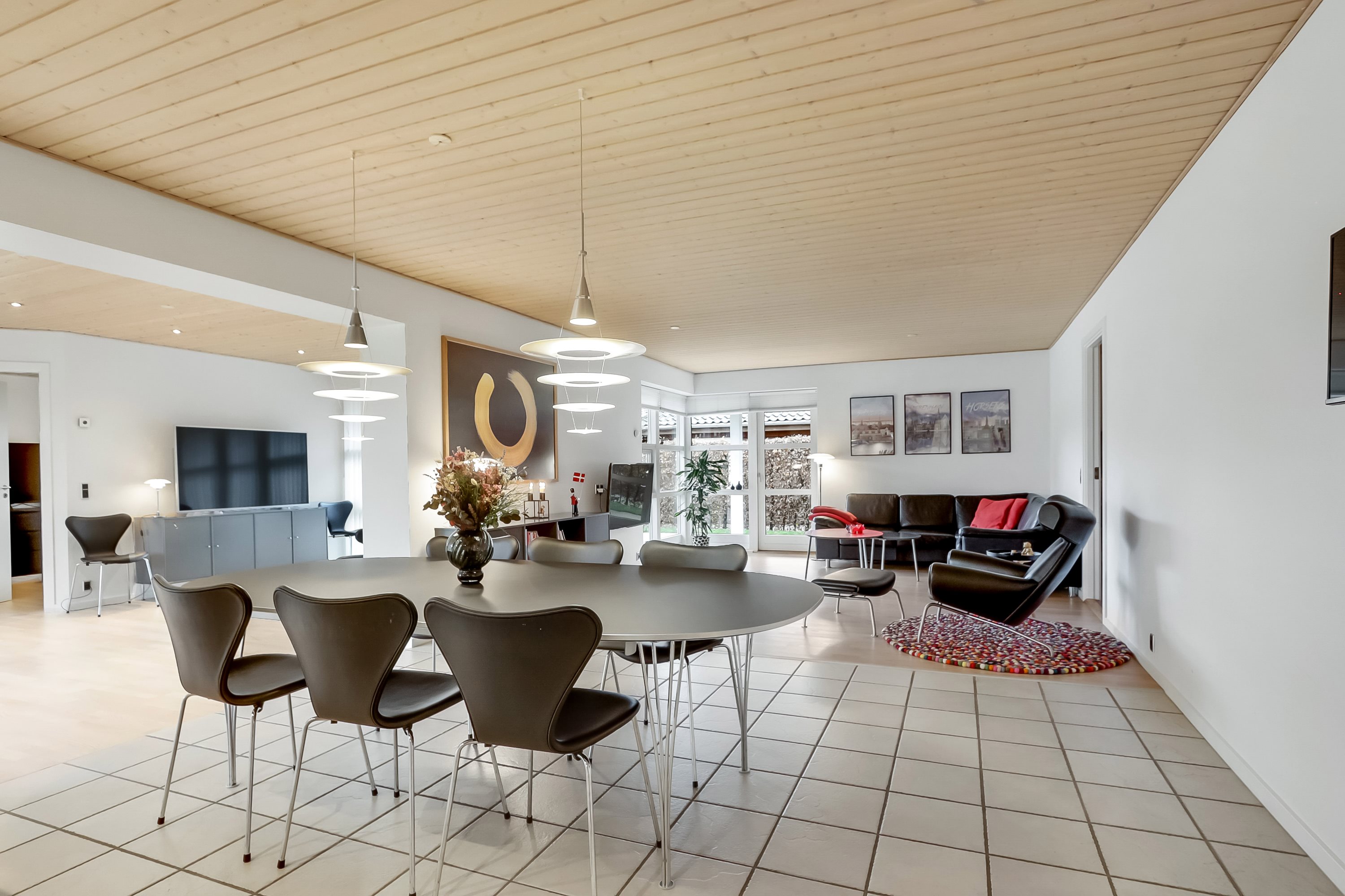 Fremhævet stue billede i fuldskærmstilstand. Billede af Sømarken 151, Ollerup, 5762 Vester Skerninge