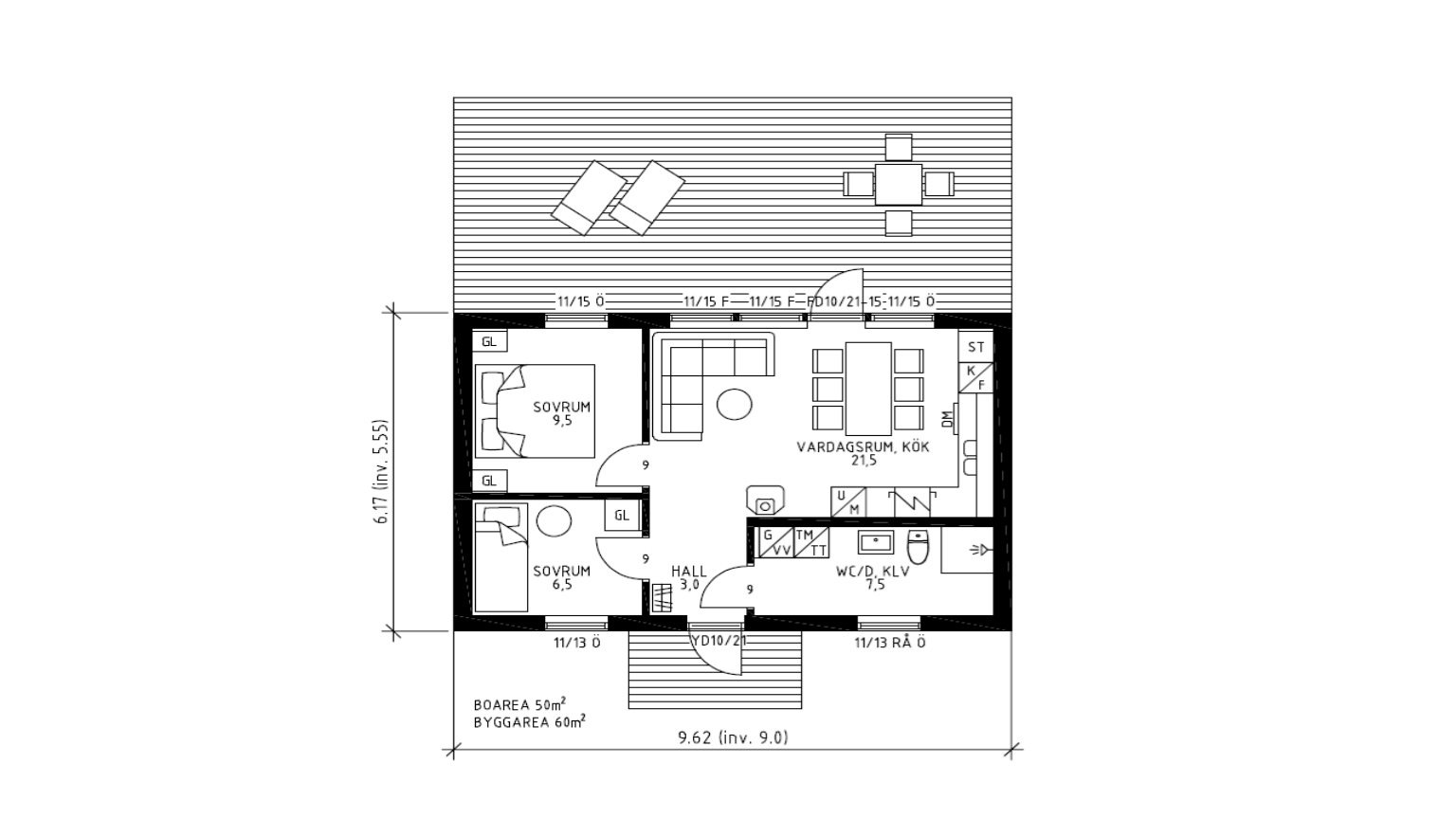 Fremhævet andet billede i fuldskærmstilstand. Billede af Hyldebærvej 8, Remmerne, 9940 Læsø