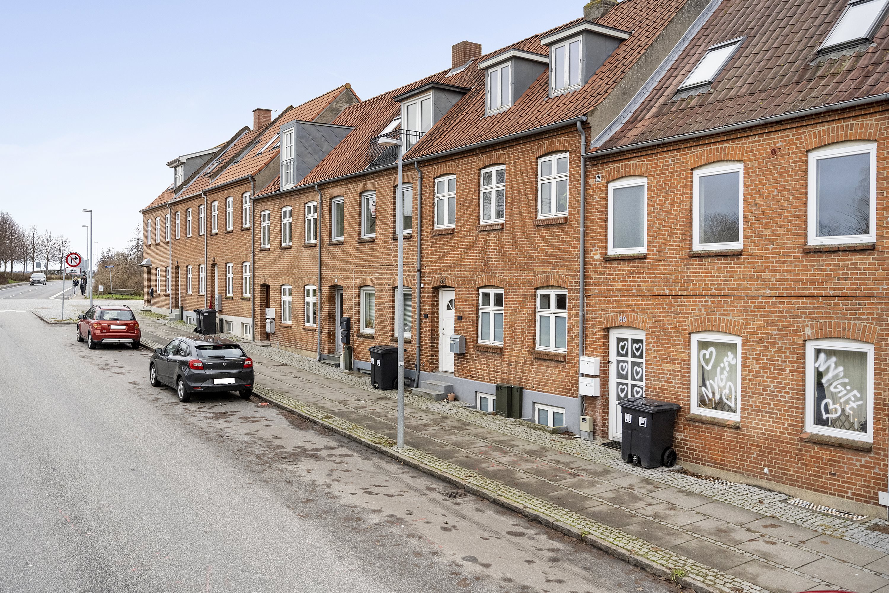 Rækkehus: Ejendommen på Fælledvej 62, 8700 Horsens