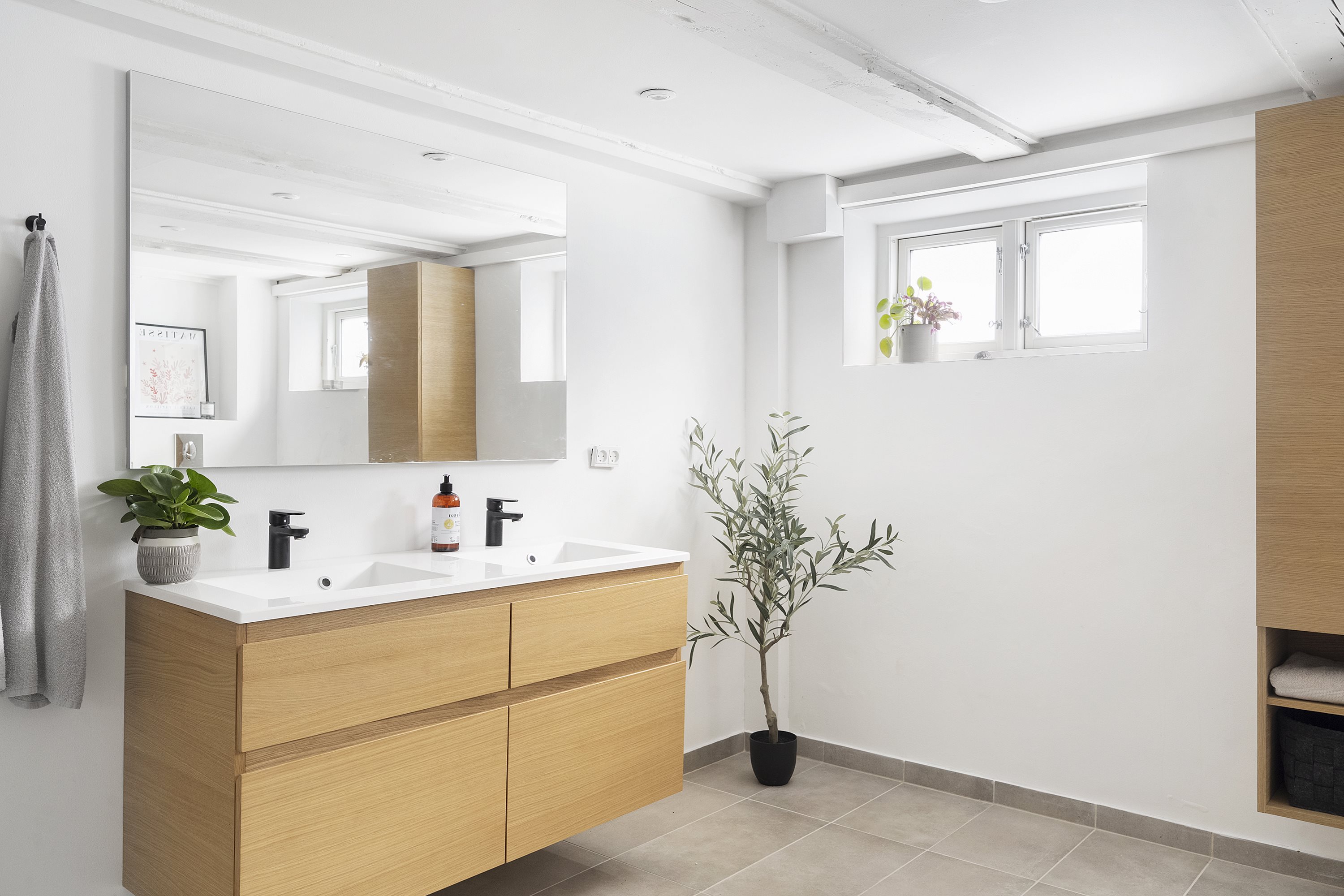 Fremhævet badeværelse billede i fuldskærmstilstand. Billede af Fælledvej 62, 8700 Horsens