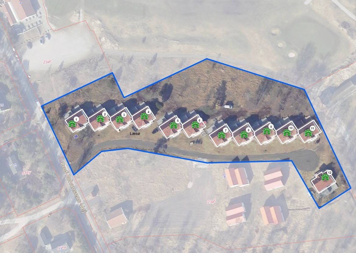 Fremhævet kort billede i fuldskærmstilstand. Billede af Prof Johansens Vej 2B, 24., Seaside Feriehuse, 9940 Læsø