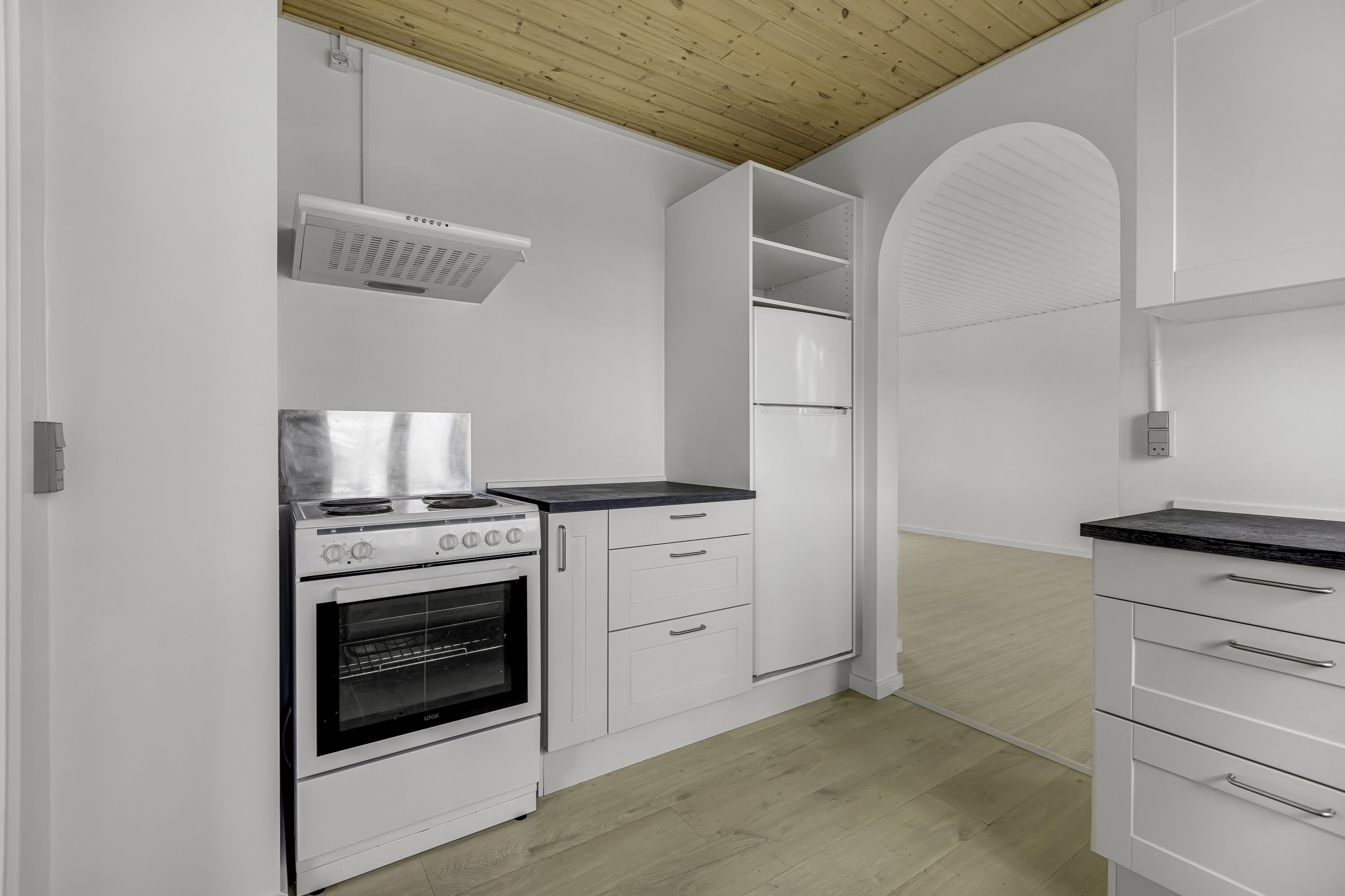 Fremhævet køkken billede i fuldskærmstilstand. Billede af Banevej 60, 4220 Korsør