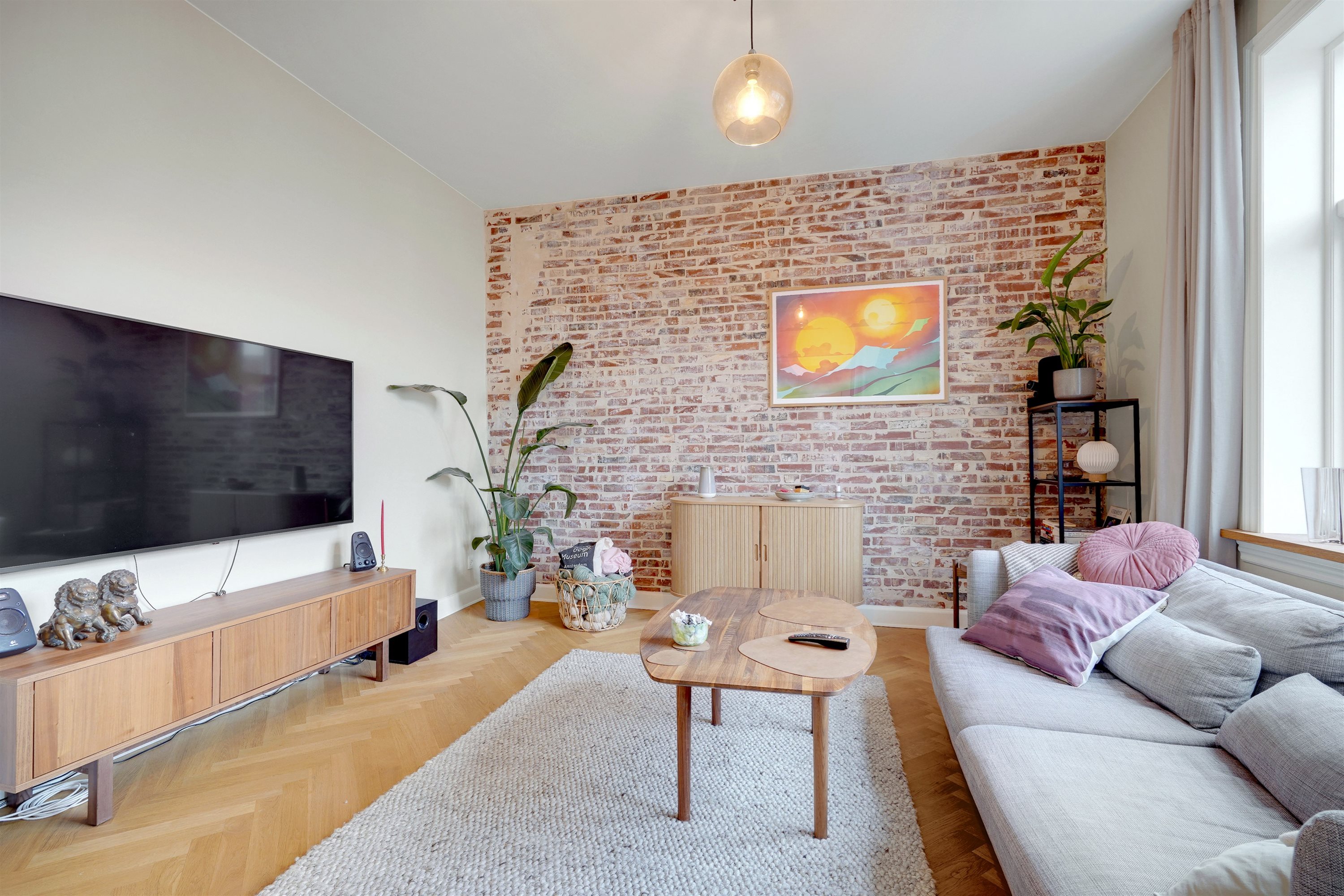 Fremhævet stue billede i fuldskærmstilstand. Billede af Østergade 61, 1., 6700 Esbjerg