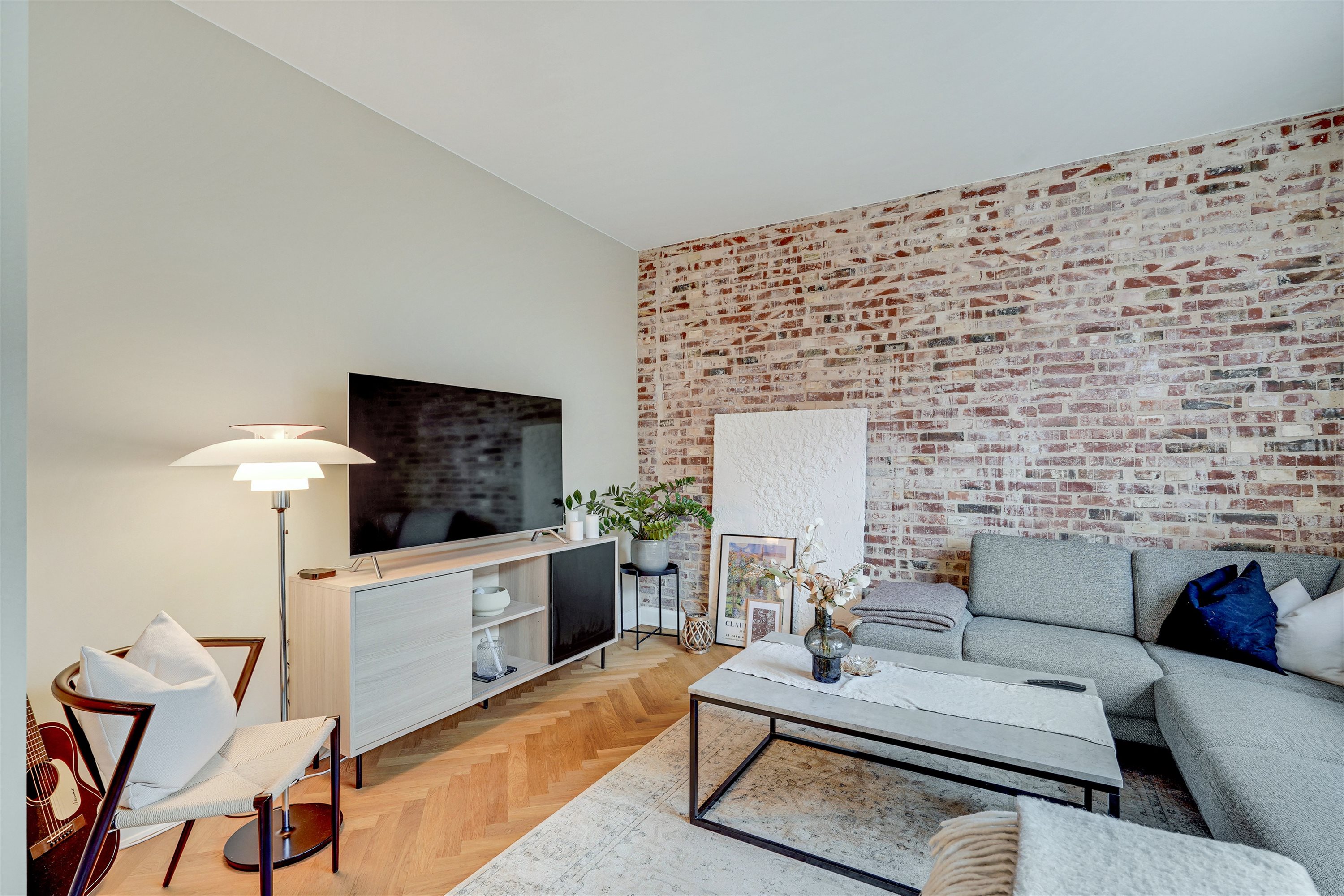 Fremhævet stue billede i fuldskærmstilstand. Billede af Østergade 61, st.., 6700 Esbjerg