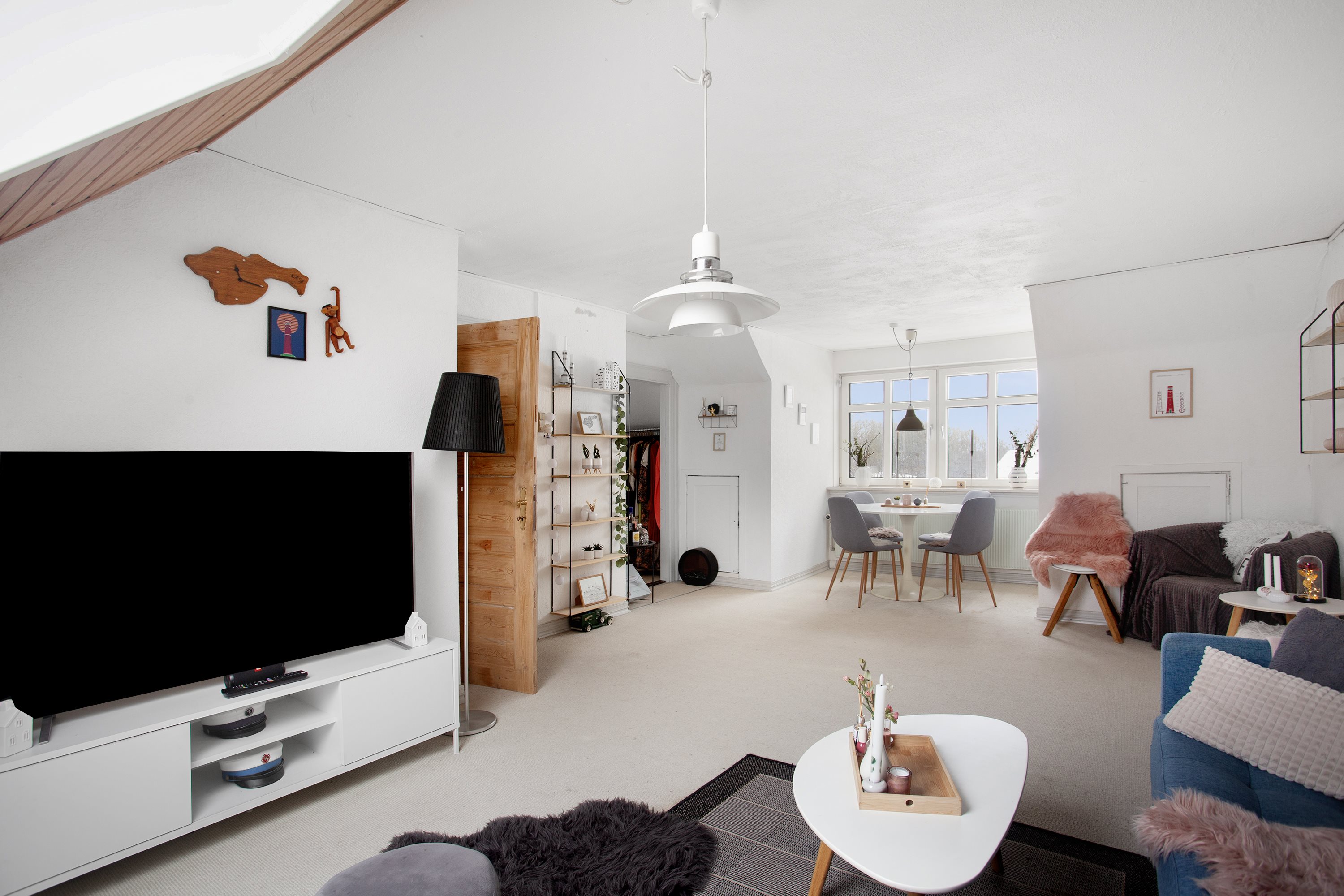 Fremhævet stue billede i fuldskærmstilstand. Billede af Vesterø Havnegade 29, Vesterø Havn, 9940 Læsø