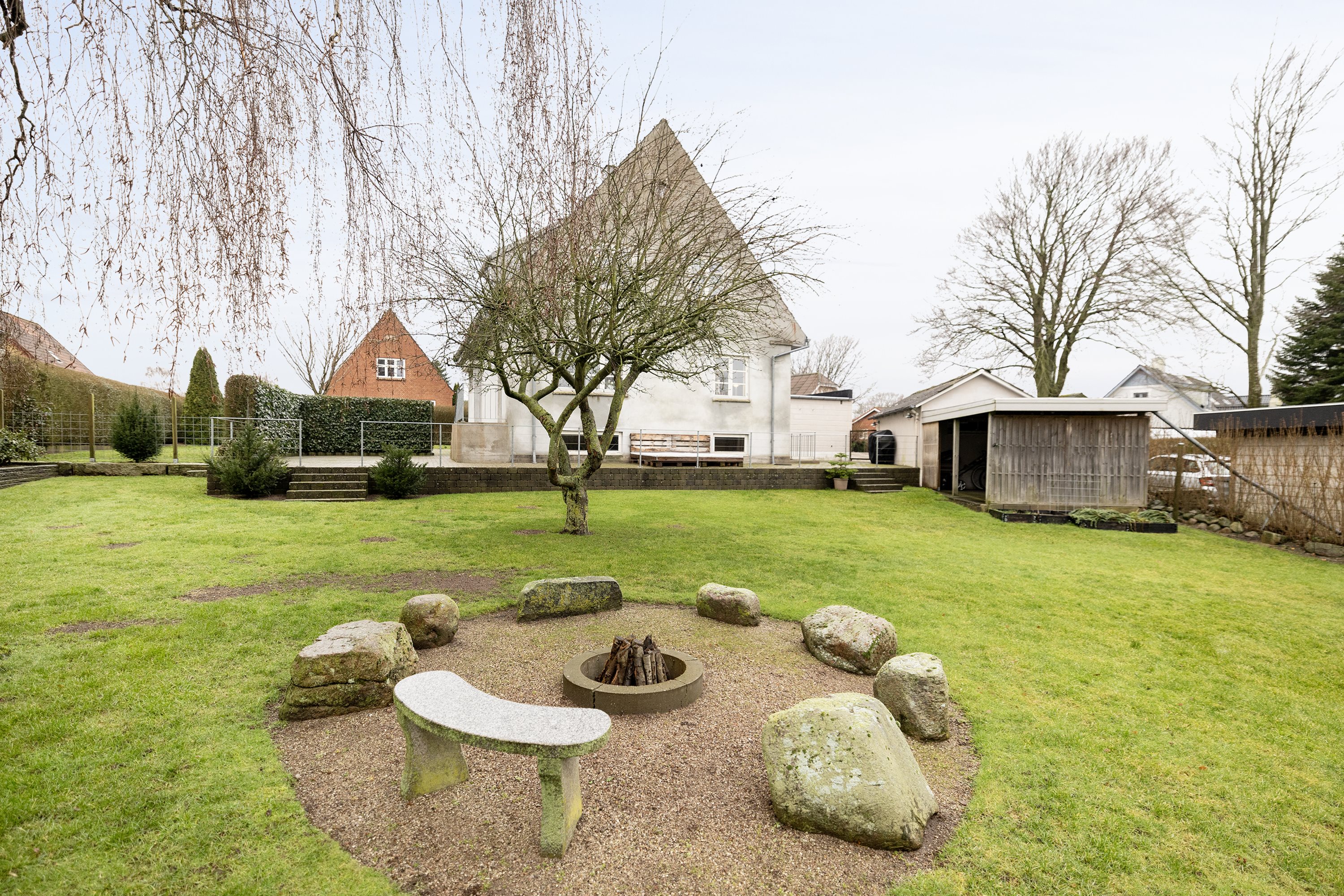 Fremhævet have billede i fuldskærmstilstand. Billede af Saksenballe 21, Nr Broby, 5672 Broby