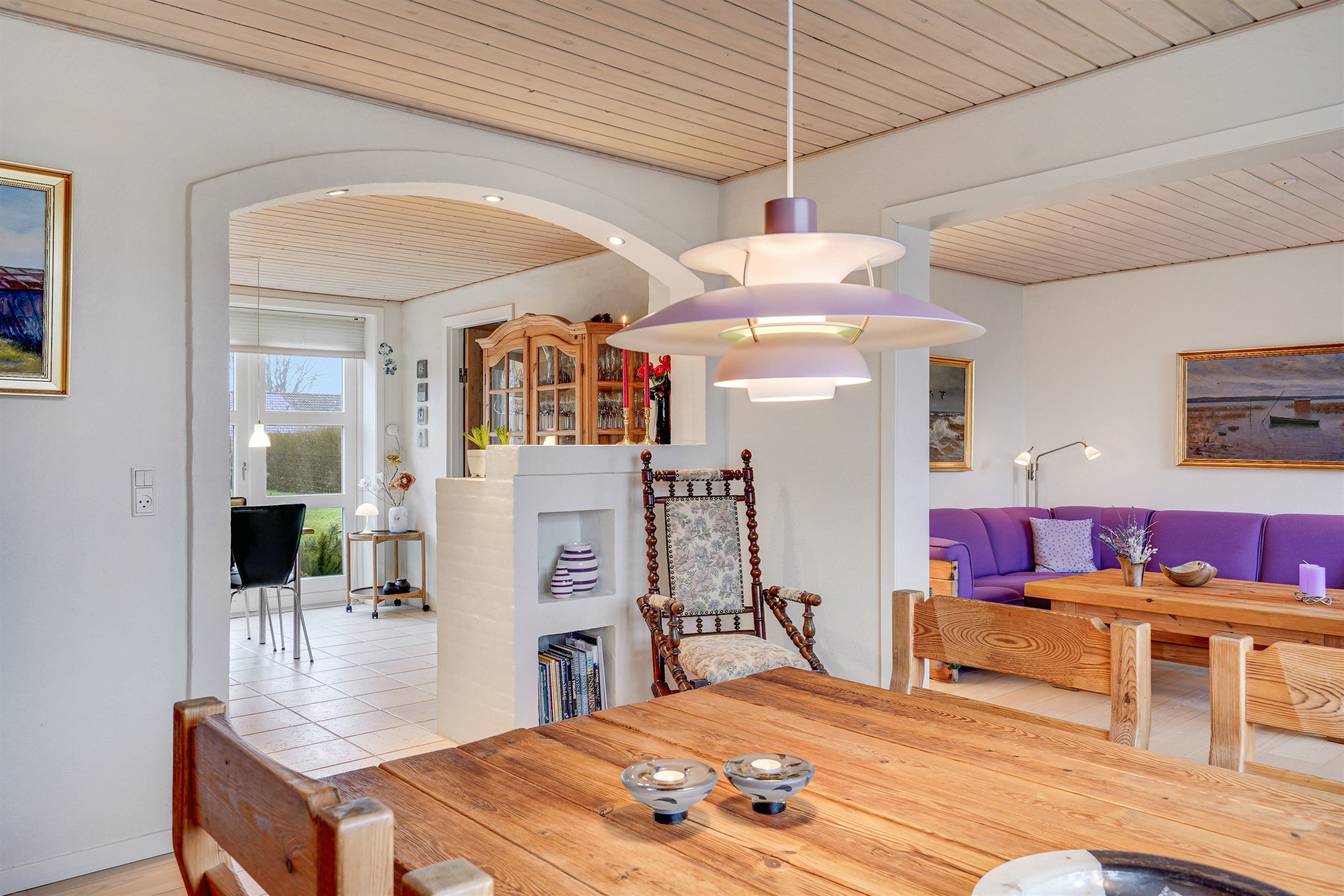 Fremhævet spisestue billede i fuldskærmstilstand. Billede af Tjæreborg Stationsvej 17, 6731 Tjæreborg