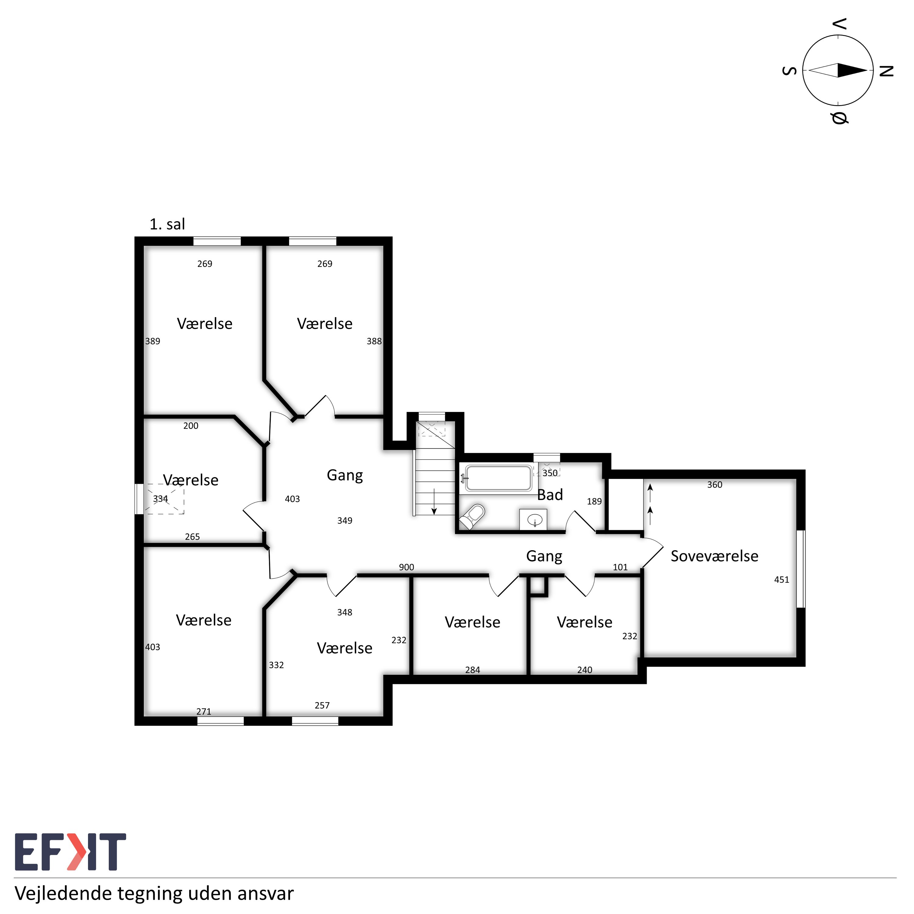 Plantegninger billede af Røgindvej 16, 6940 Lem St