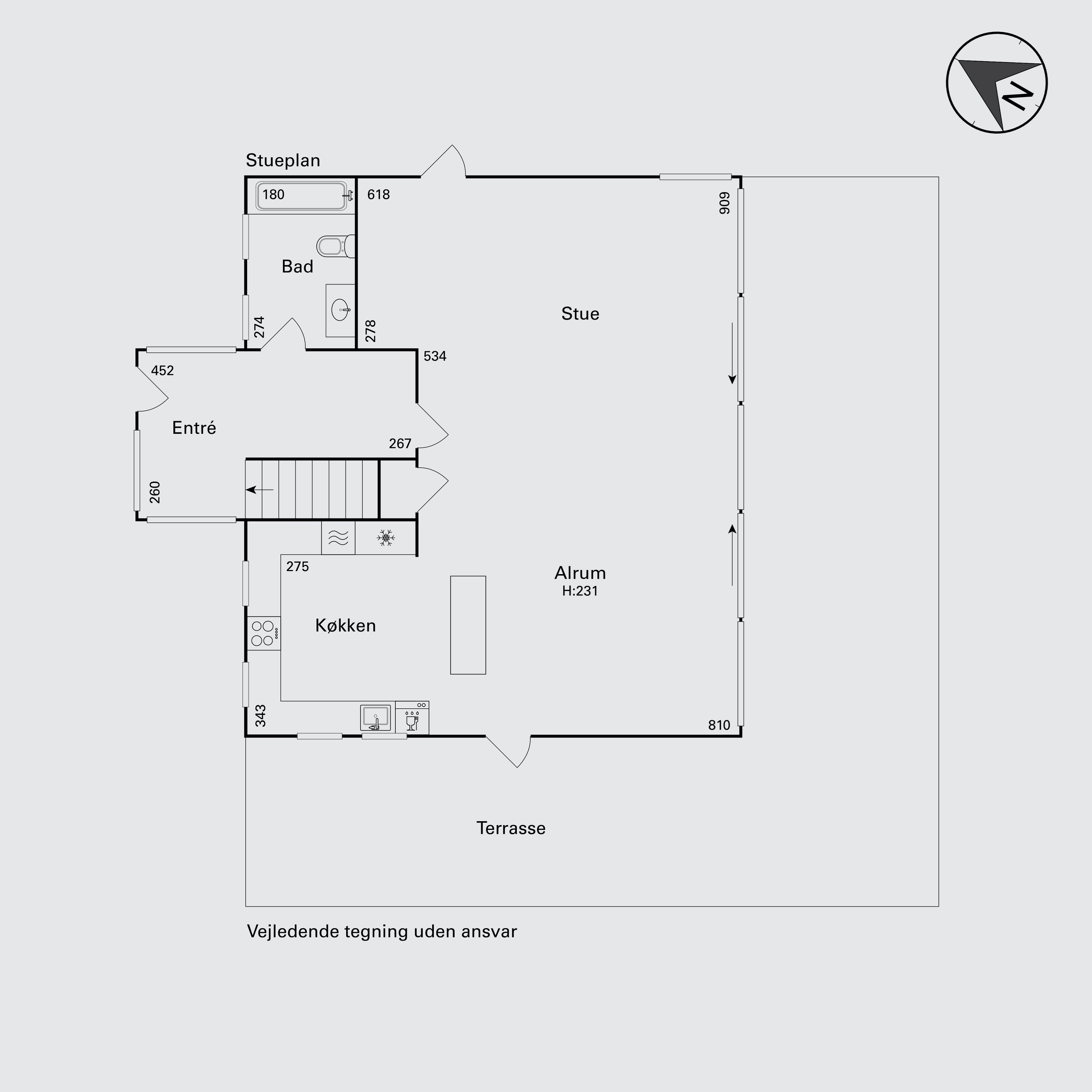 Plantegninger billede af Havbakkevej 55, 8250 Egå