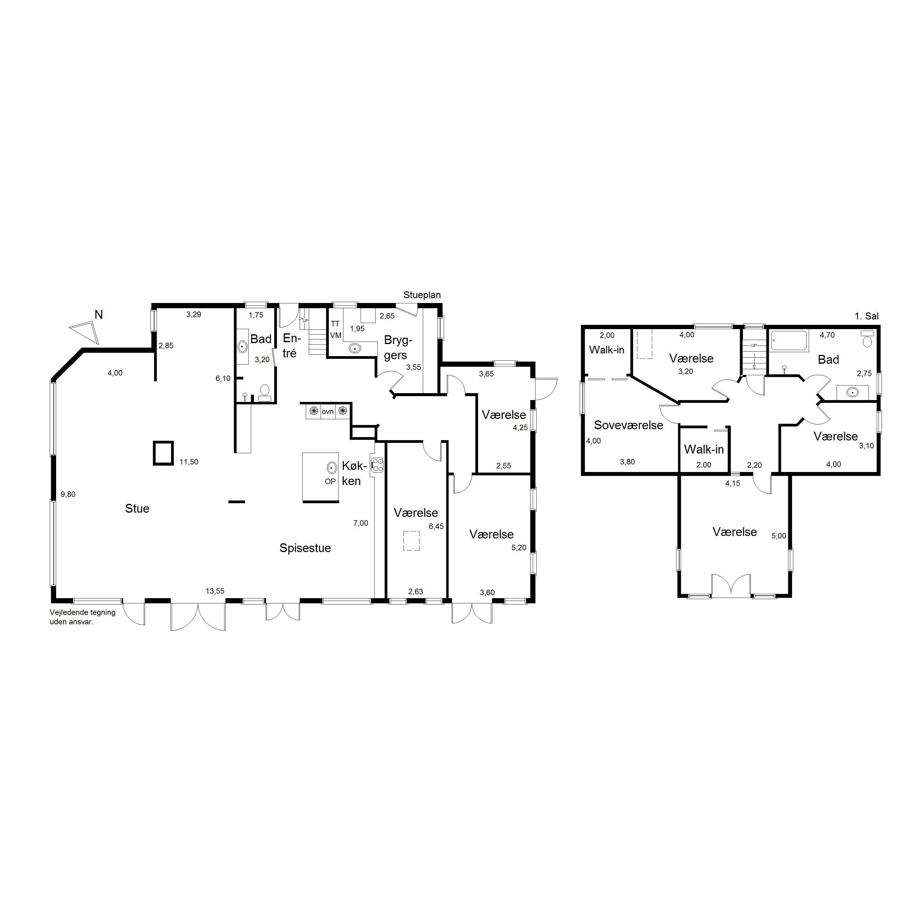 Plantegninger billede af Banetoften 10, 8530 Hjortshøj