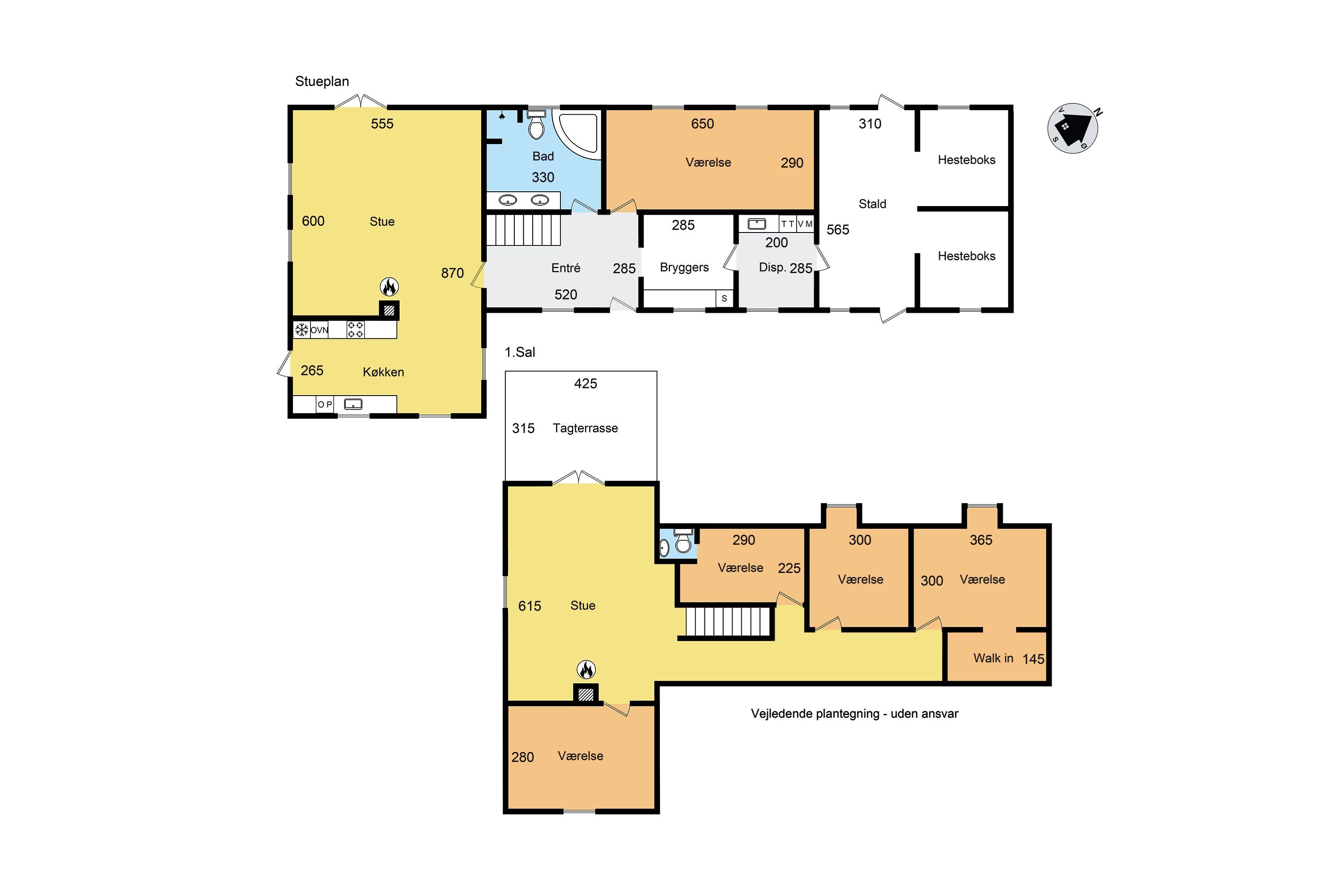 Plantegninger billede af Svalmstrupvej 7, Svalmstrup, 4174 Jystrup Midtsj