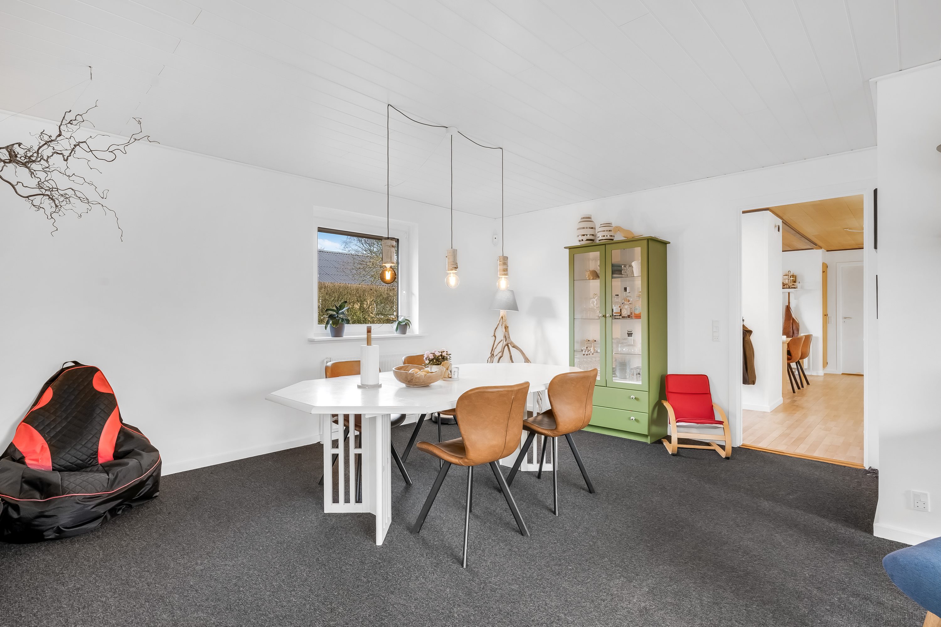 Fremhævet stue billede i fuldskærmstilstand. Billede af Havrevænget 28, 6990 Ulfborg