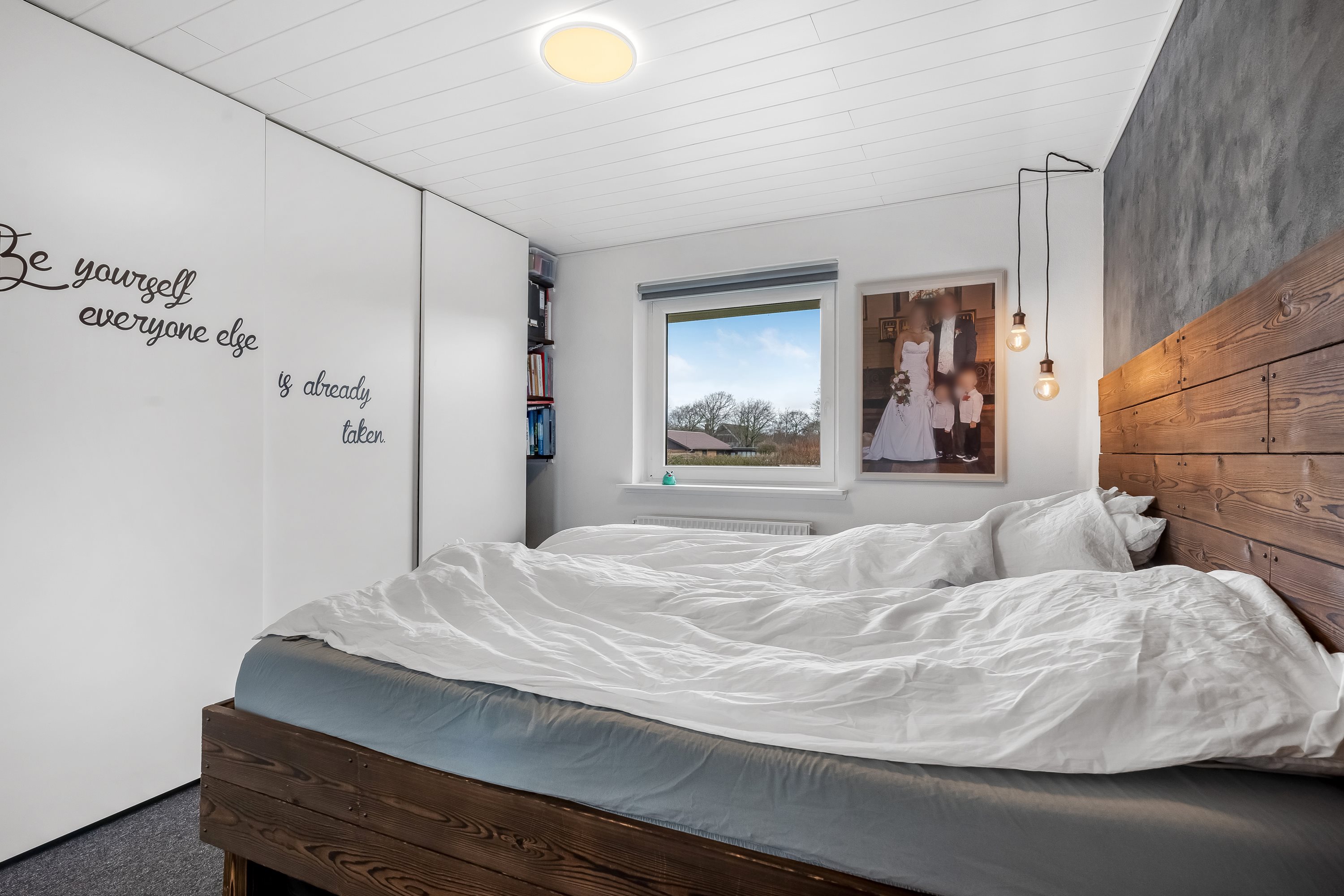 Fremhævet soveværelse billede i fuldskærmstilstand. Billede af Havrevænget 28, 6990 Ulfborg