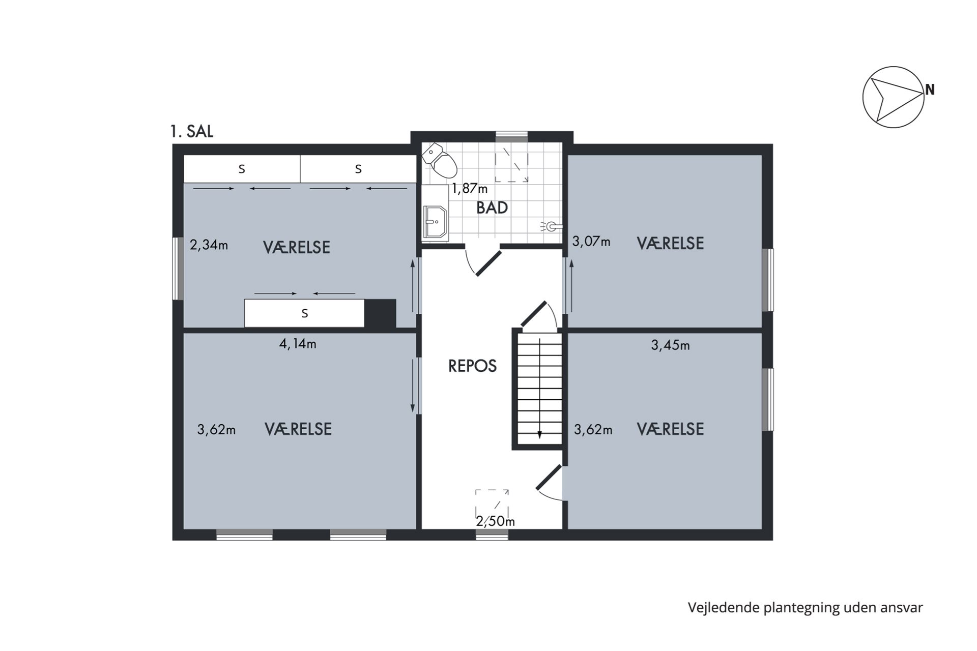 Plantegninger billede af Padborgvej 7, Bov, 6330 Padborg