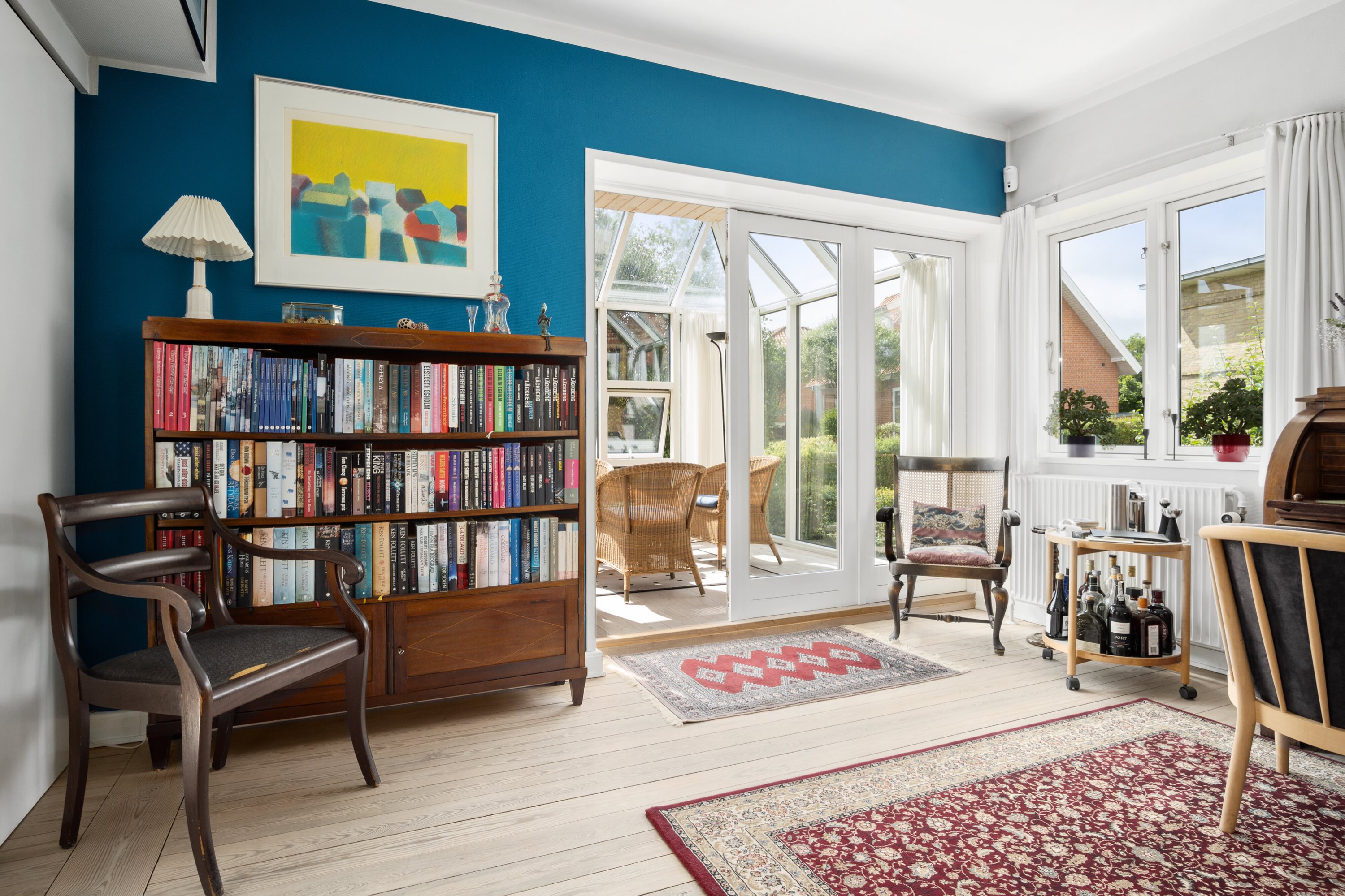 Fremhævet stue billede i fuldskærmstilstand. Billede af Kærvænget 2, 8800 Viborg